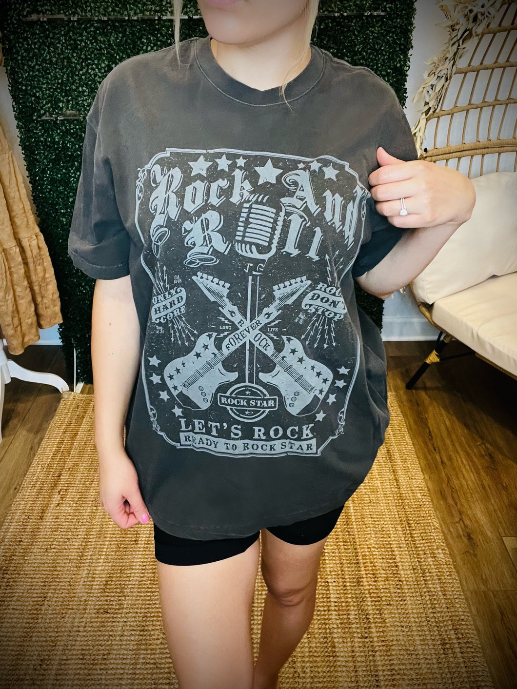 Rock and Roll Graphic T-shirt